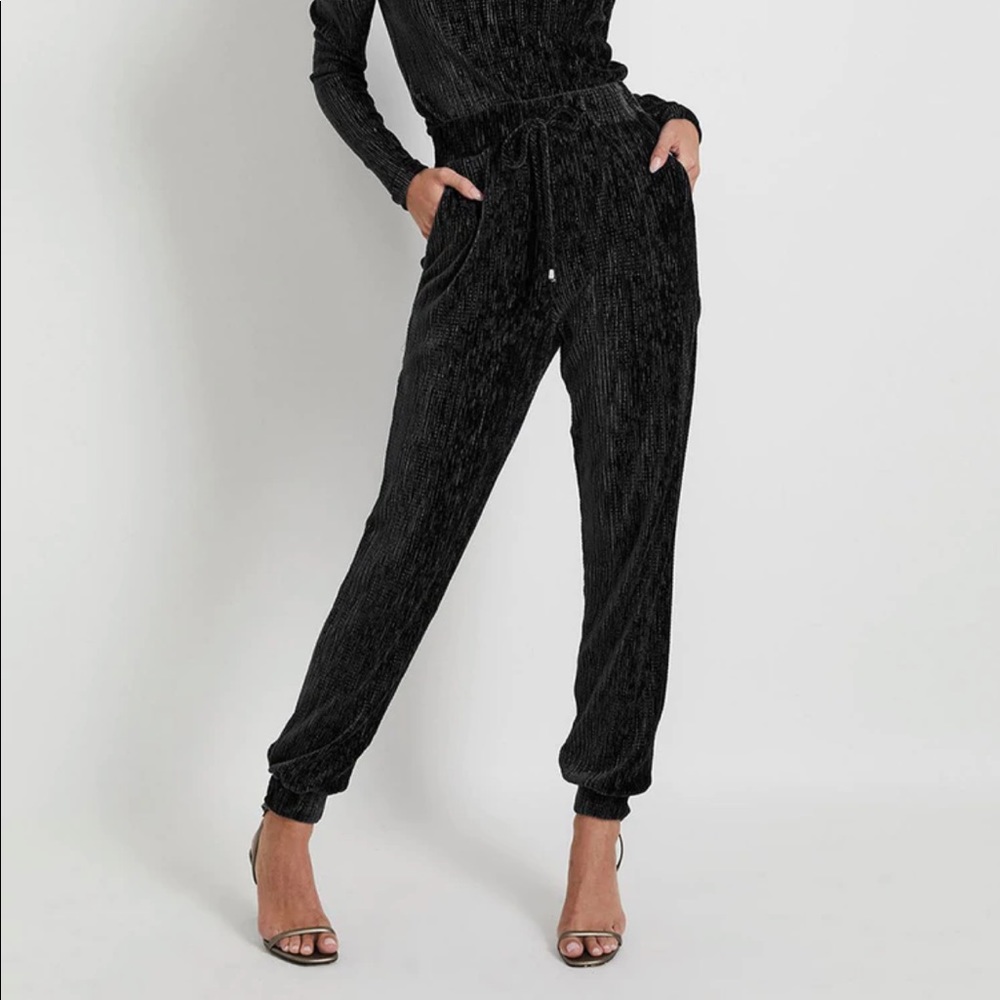 PatBO Velvet Jogging Pant size M